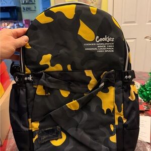 Cookies smell proof Backpack - Black and Yellow $120 plus tax online!!!